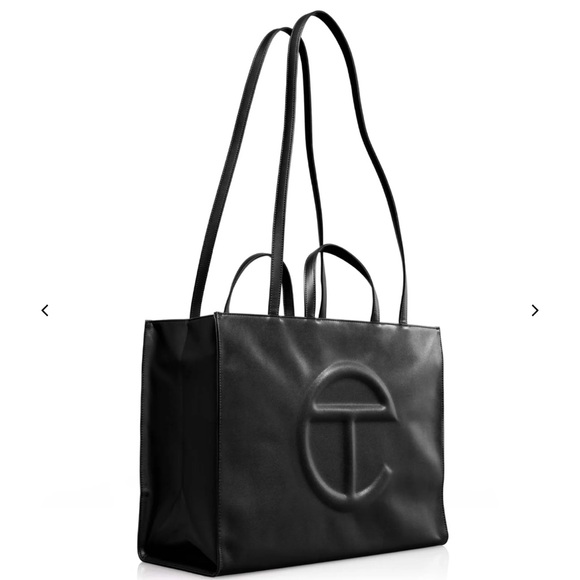Telfar Black Large Shopping Bag - Picture 7 of 8